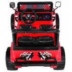 Elektrické autíčko Raptor Drifter 2 - nelakované - červené